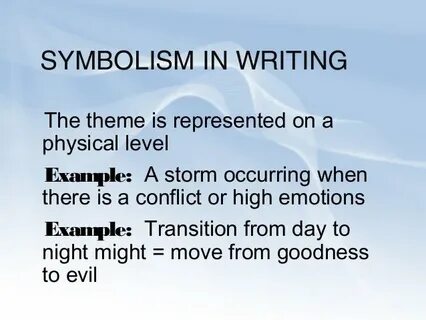 Symbolism