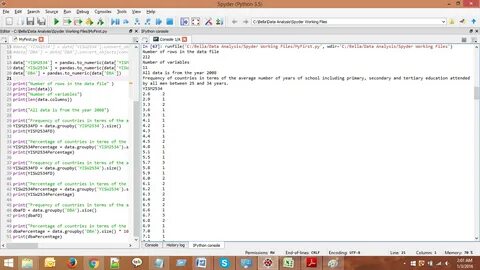 Python end of file