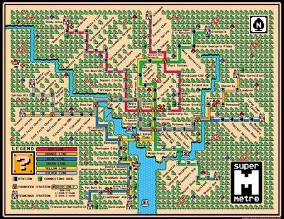 Super mario bros maps