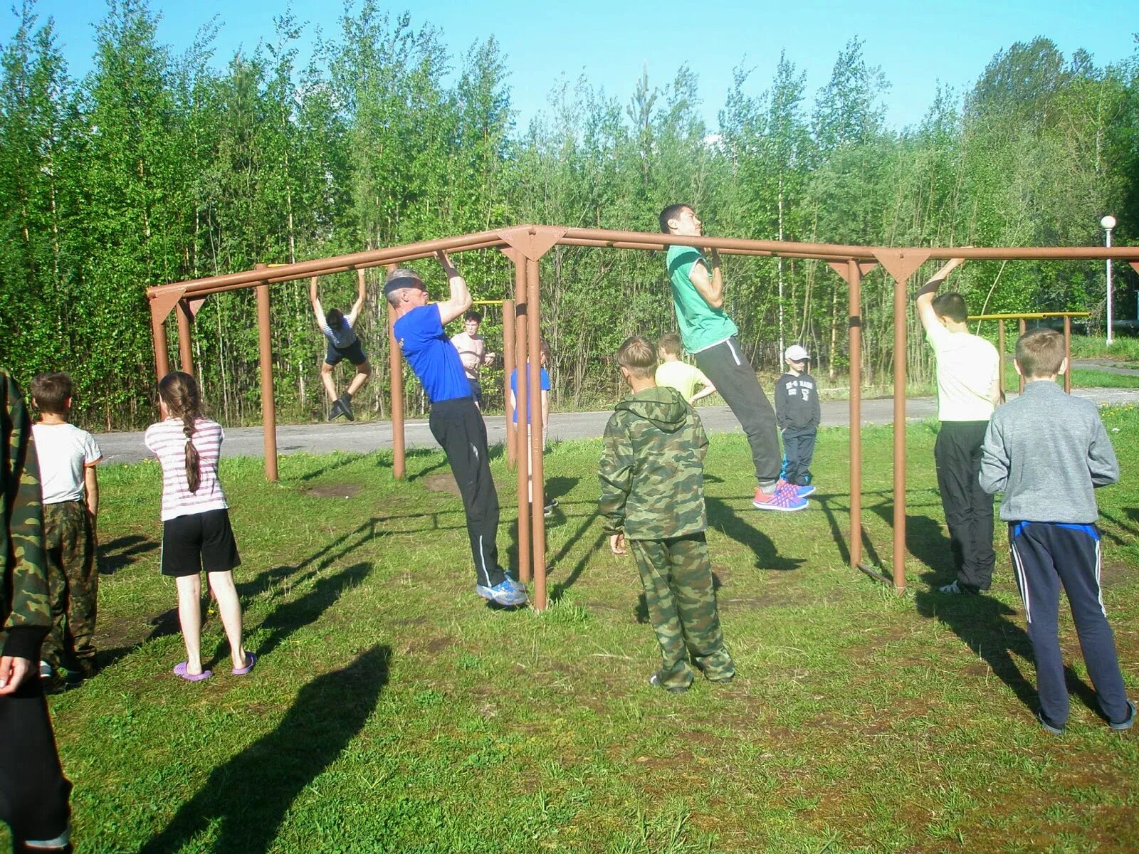 лагерь следопыт