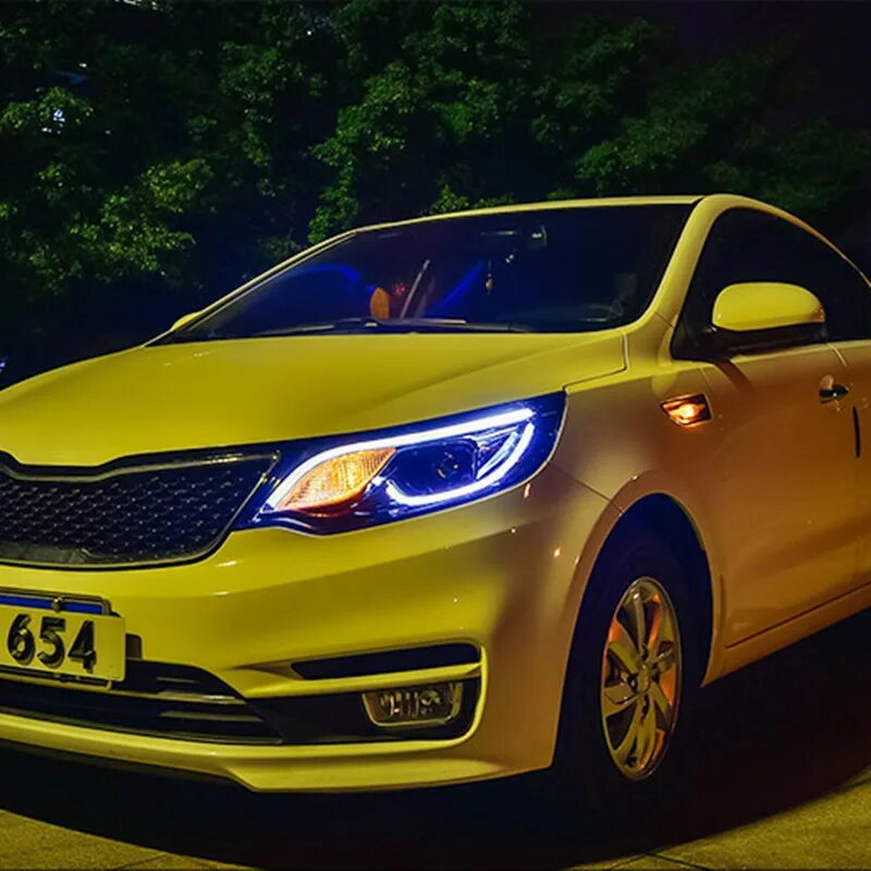 Оптика Kia Rio 3. Led оптика Kia Rio 3. Ходовые огни Kia Rio от 2015-. Передняя оптика Киа Рио 2022. H4 киа рио 3