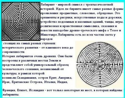 Лабиринт история