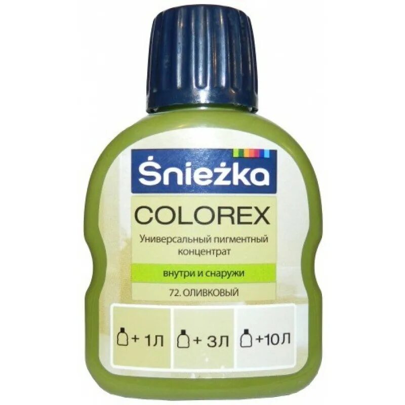 Sniezka Colorex 100мл. Colorex универсальный пигментный концентрат цвета. Колер Снежка 11. Снежка Colorex №62. Концентрат цвет