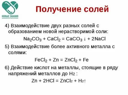 Как получить соль железа 2