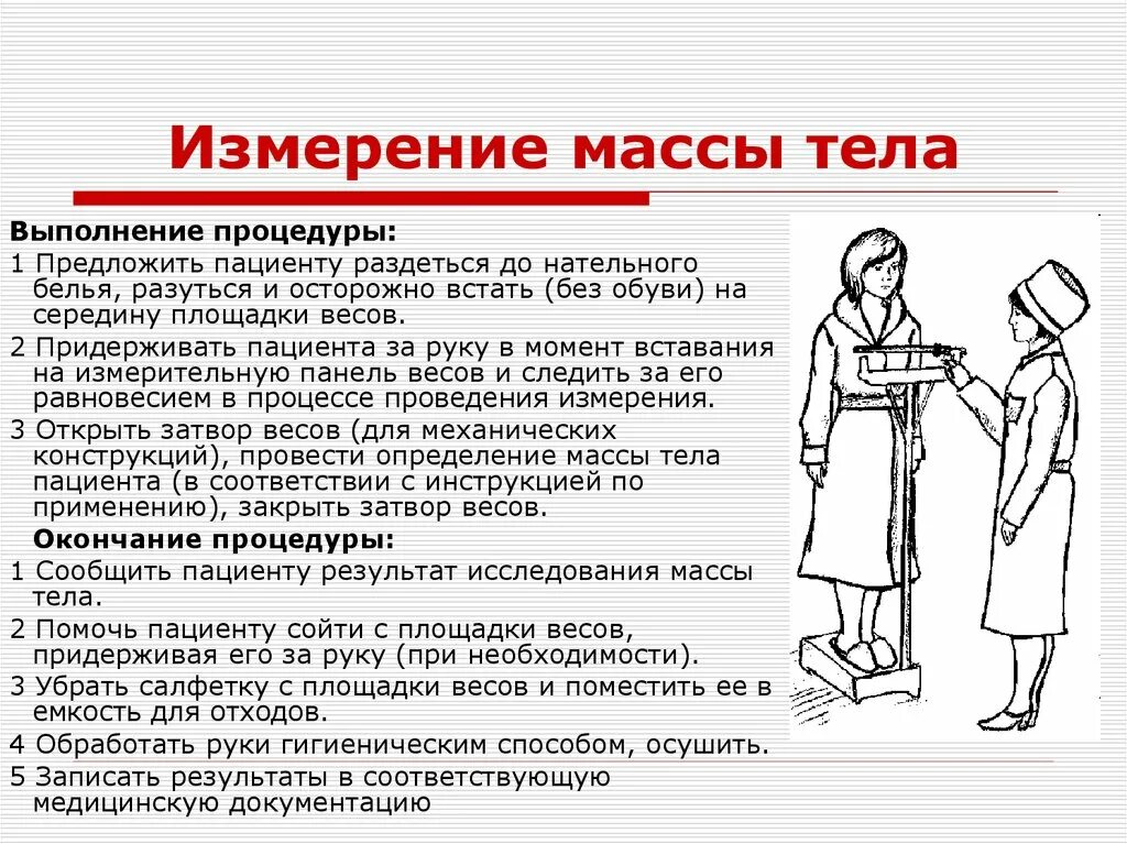 Алгоритм массы тела. Измерение массы тела пациента алгоритм. Измерение роста и веса пациента. Измерение роста и веса алгоритм. Взвешивание и измерение роста пациентов алгоритм.