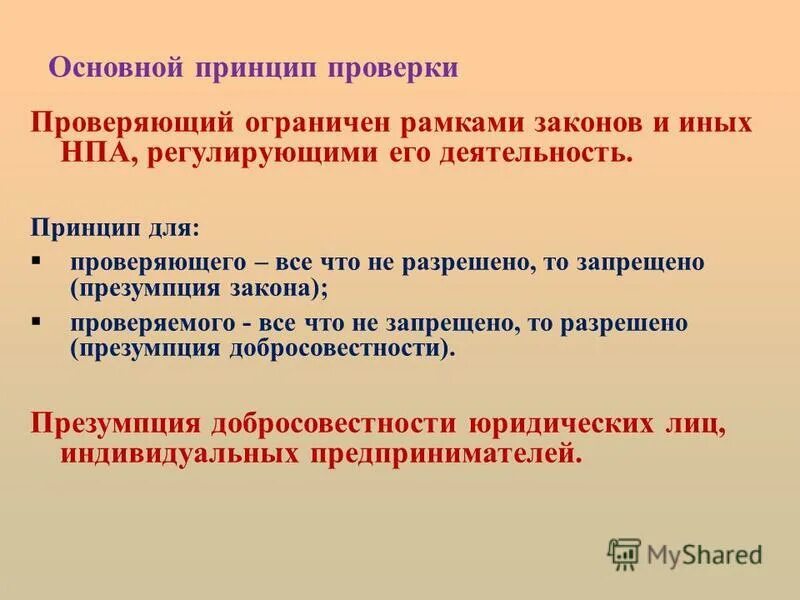 принципы ревизии
