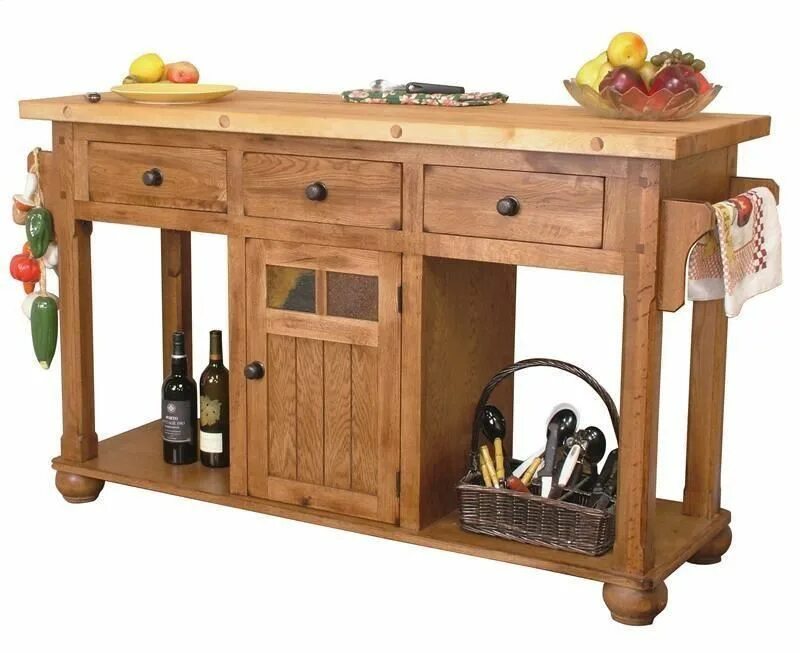 Кухня мебель тумбы. Кухонный разделочный стол. Стол разделочный деревянный. Кухонный островок деревянный. Разделочный стол из дерева.