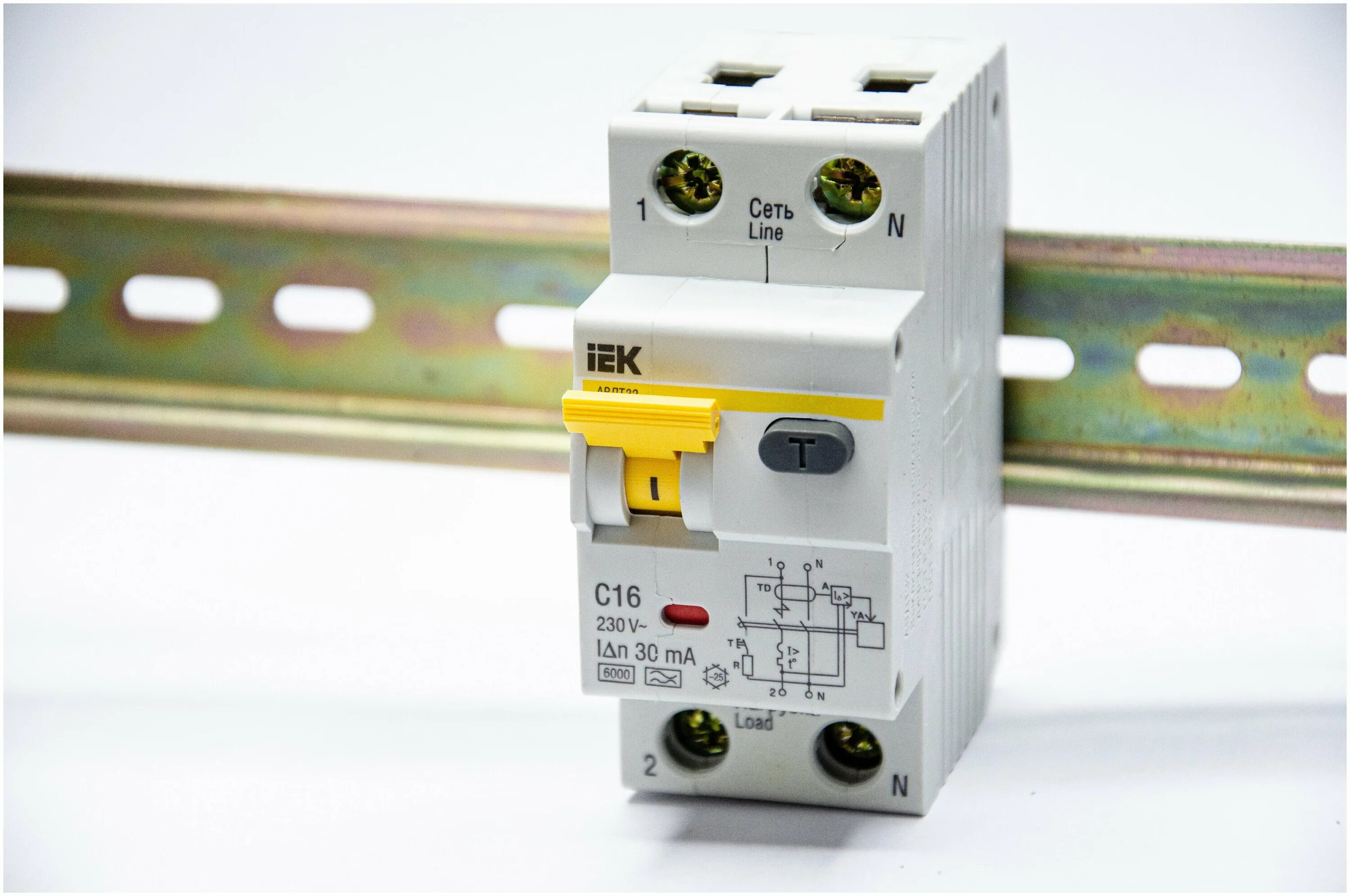 авдт 32 c16 - автоматический выключатель дифф. диф. автомат иэк дифф. авдт 32 автоматический выключатель диф тока иэк. выключатель автоматический дифференциальный авдт 32.