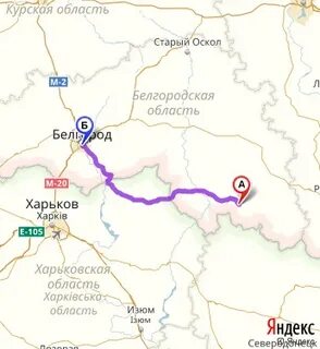 Карта октябрьский белгородский