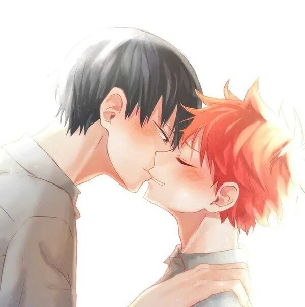 Манга яой кагеяма. КАГЕХИНА. КАГЕХИНА яой. Kagehina поцелуй. Хината и Кагеяма шип 18.