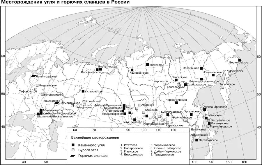 Месторождения каменного угля в России на карте. Крупнейшие месторождения каменного угля в России на карте. Крупнейшие месторождения каменного угля в России. Месторождения бурого угля в России на карте.