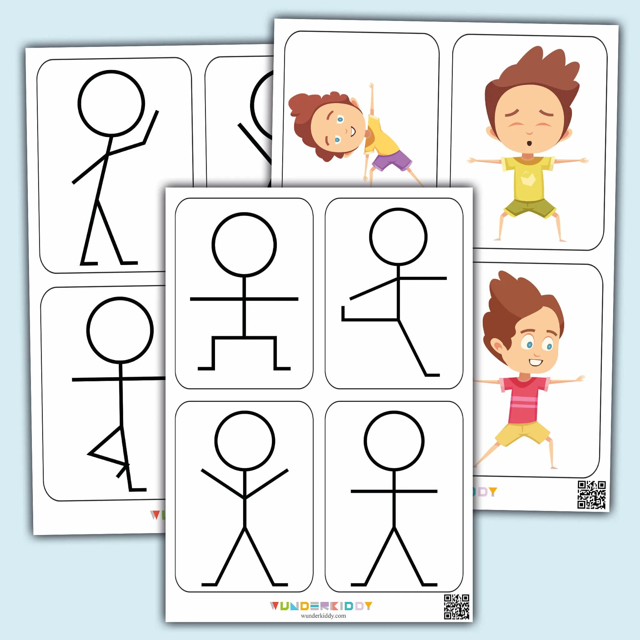 Игра "Веселые человечки". Игровое упражнение «Веселые человечки». Карточки повтори движение для детей. Развивающие человечки развивающие. Wunderkiddy ru