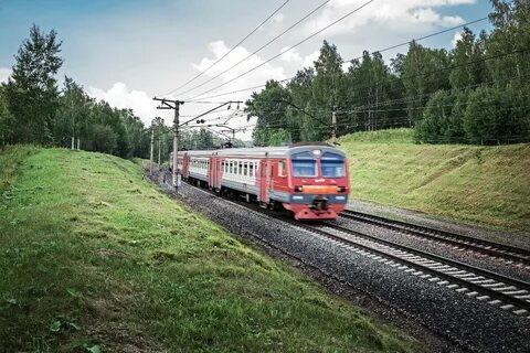 Электричка западный обь