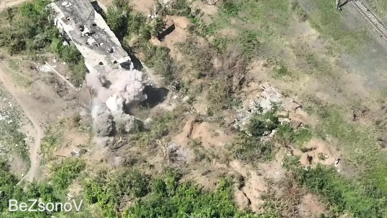 марьинка с квадрокоптера