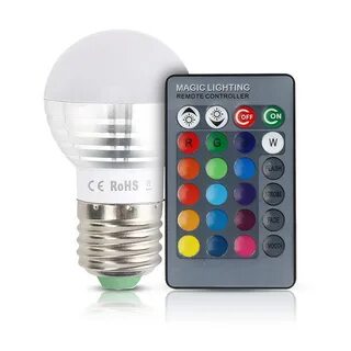 Лампа rgb с пультом