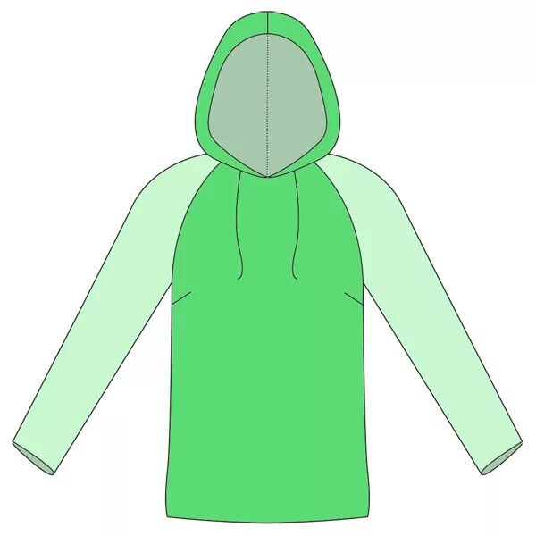 Толстовка мужская комбинированная. Толстовка двухцветная женская. Лекало худи. Кофты реглан с капюшоном. Спортивная кофта с капюшоном женская.