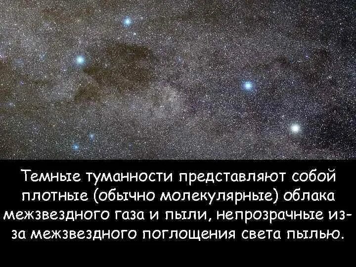 Звездное поглощение. Темные туманности состав. Интересные факты о межзвездной пыли. Что представляют собой туманности. Поглощение света Галактической пылью.