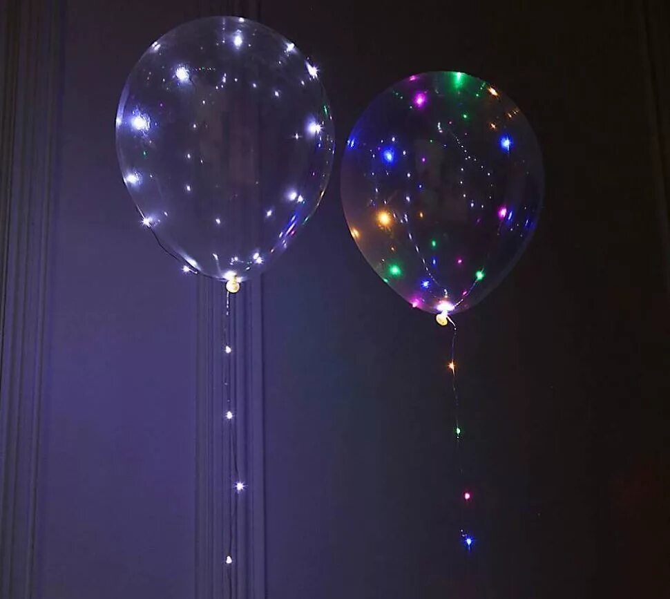 Светящиеся шары. Светящиеся шарики. Шары со светодиодами. Гелевые светящиеся шарики.