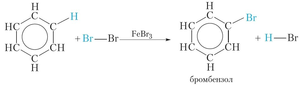 Бромирование бензола реакция. Взаимодействие бензола с бромом. Бромирование бензола уравнение реакции. Реакция взаимодействия бензола с бромом.