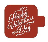 Трафарет М9Ам-026 "Happy Valentines Day" Event Design, 9х9 см