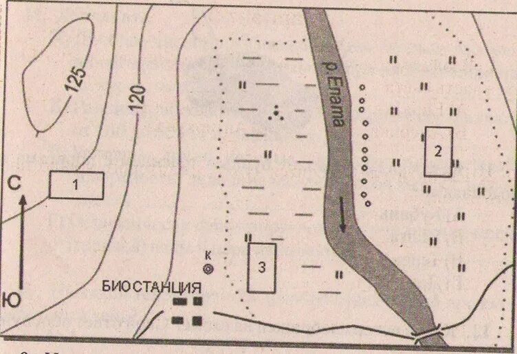 В каком направлении от колодца находится мост. Карта 1:5000. Расстояния до биостанции. Измерь расстояние от школы до колодца если масштаб карты 1 к 5000. Расстояние от станции если масштаб карты 1:5000..
