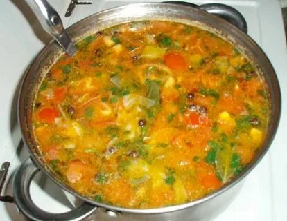 Щи в кастрюле