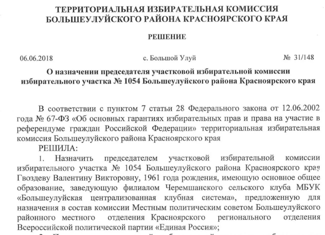 Председатель участковой избирательной комиссии. Решение о назначении председателя участковой избирательной комиссии. Характеристика о избирательной участковой комиссии. Председатель участковой избирательной комиссии избирательного участка