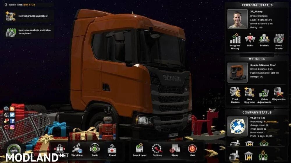Мод на опыт и деньги. Мод на деньги етс 2. truck simulator мод на деньги. euro truck simulator 2 моды на деньги. grand truck simulator 2 mod хр.