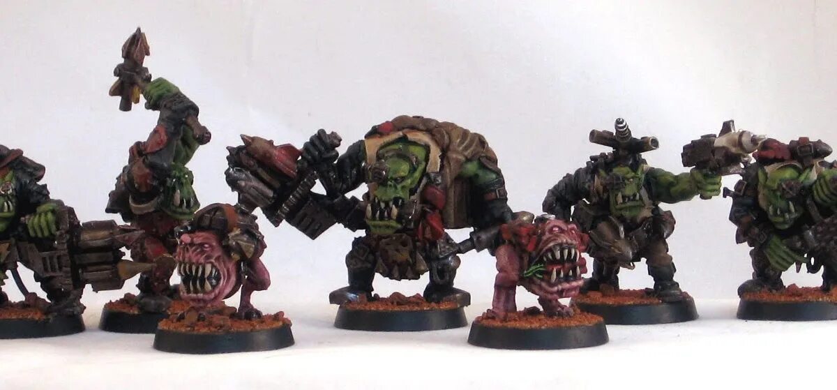 Warhammer Ork Tankbustas. Орки свиньи. Orcs Tankbustas. Набор орки звезда. K step