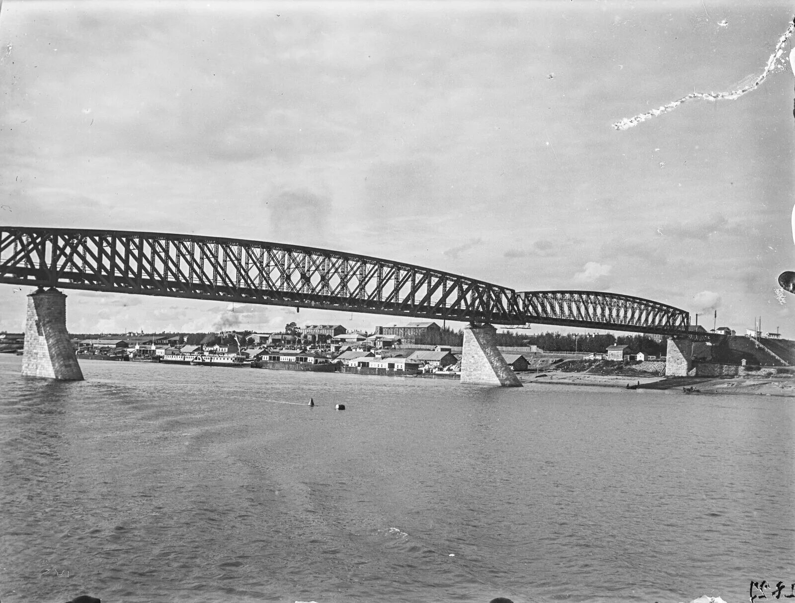 Новосибирск 1893 Железнодорожный мост. Новониколаевск мост. Новониколаевск мост через Обь. Первый мост в Новониколаевске.