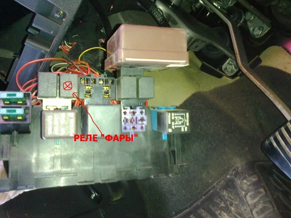 Разгрузка КГ без реле, для чайников - Daewoo Nexia (N150), 1,5 л, 2012 года элек