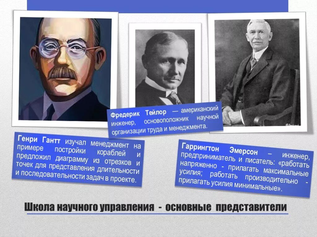 Укажите школы управления. Основоположники школы научного управления. Гантт школа научного управления. Научные школы менеджмента. Школа научного управления представители.