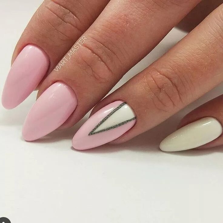 The Best Colors For Almond Shaped Nails - Society19 in 2022 Oval nails, Short ac