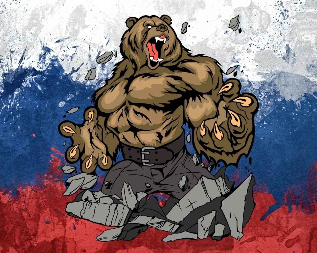 Тема русский медведь. Медведь Россия. Медведь с флагом. Медведь на фоне российского флага. Медведь качок.
