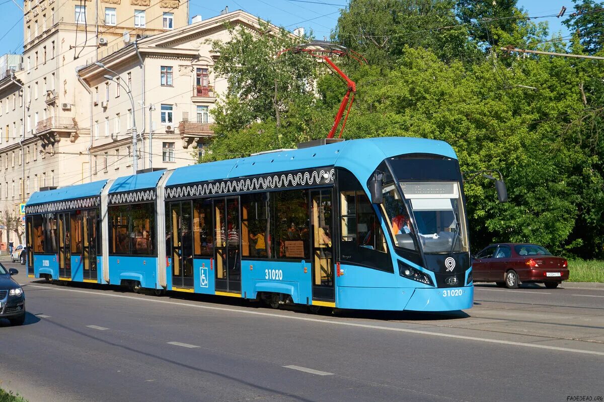 Московский трамвай фото