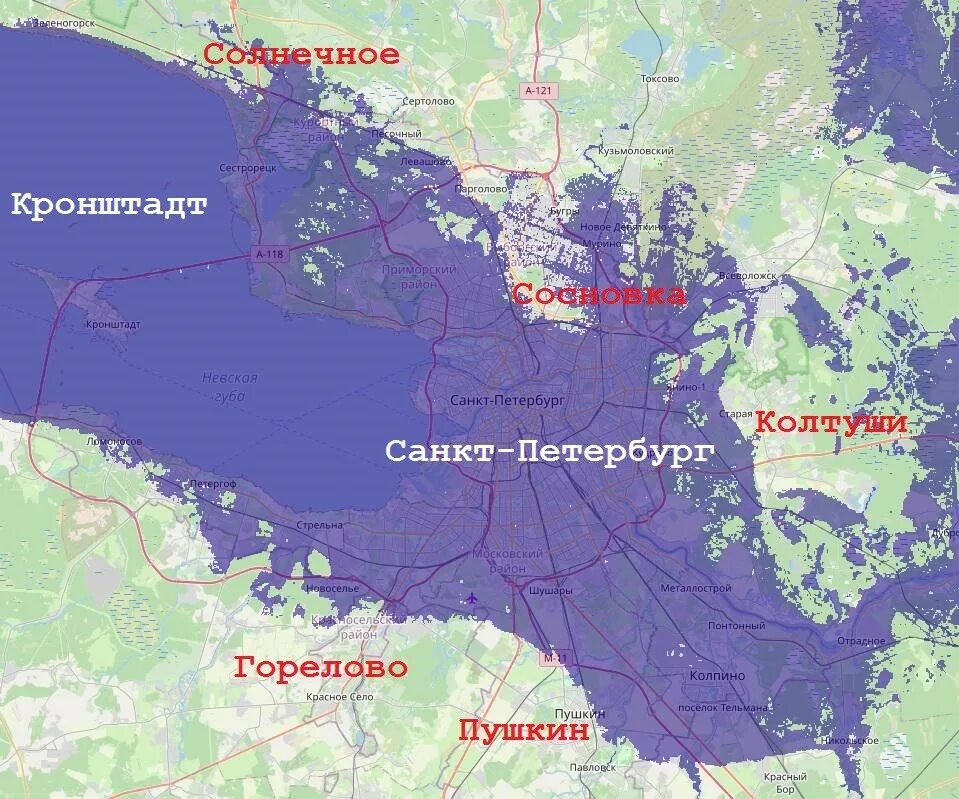 Карта высот ленинградской области над уровнем моря. Карта затопления Петербурга. Карта наводнений Петербурга. Карта возможного затопления Санкт-Петербурга. Карта подтопления Петербурга.