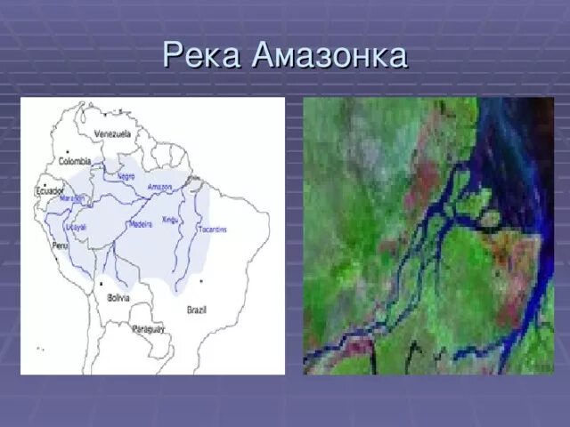 По территории каких стран протекает река амазонка Shtampik.com