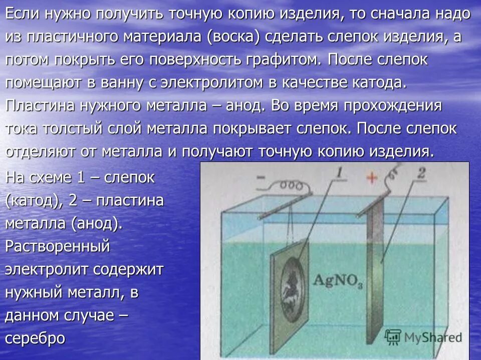 Первое что нужно для получения. Гальванопластика электролиз. Электрический ток в жидкостях гальванопластика. Гальваностегия процесс. Пластина катод.