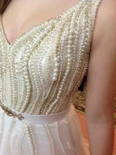 Graced with pearls dress
