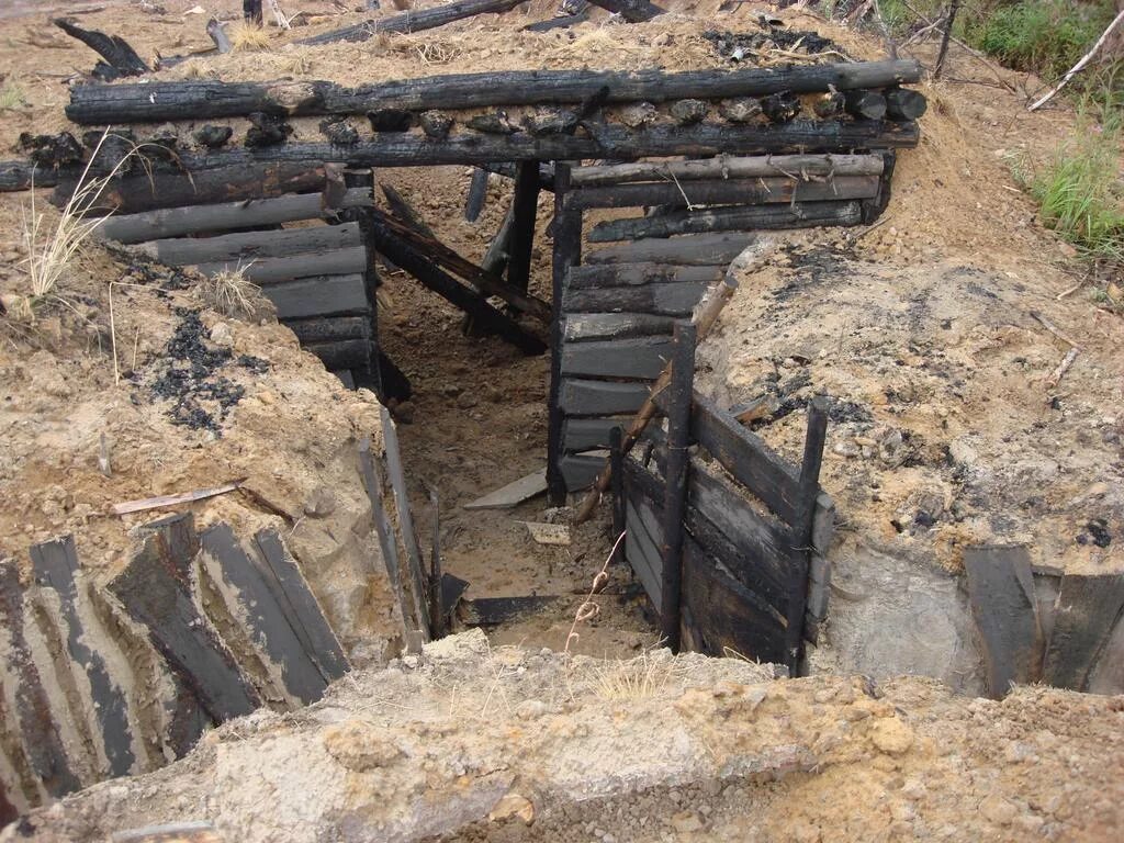 штурм блиндажа