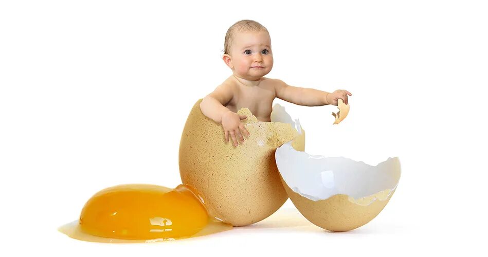 Яйцо грудному младенцу. Яйцо с новорожденным. Большое яичко мальчик