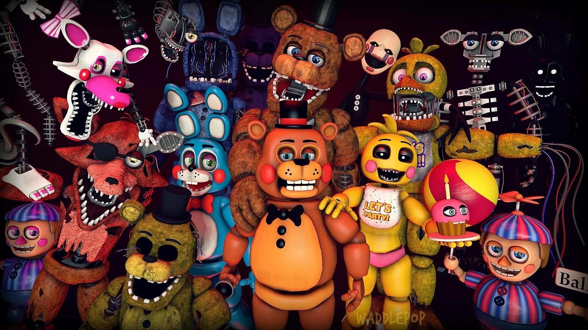 Five Nights at Freddy's АНИМАТРОНИКИ. АНИМАТРОНИКИ из 5 ночей с Фредди. Фредди ФНАФ 2. Пять ночей с Фредди 2 АНИМАТРОНИКИ. Песни аниматроников на русском