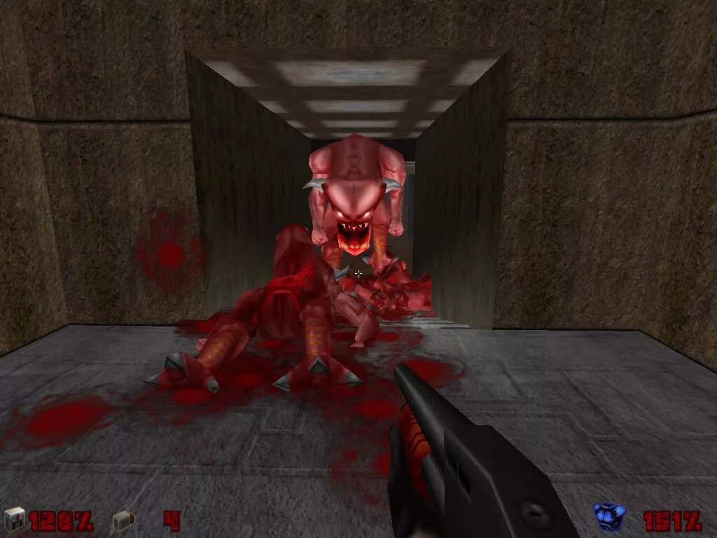 Doom 3d. Doom 1.