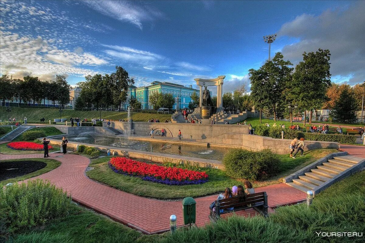 Скверы Москвы