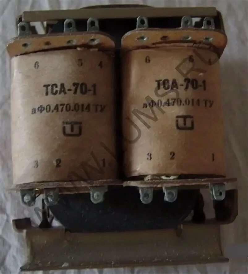 трансформатор тса 70 характеристики