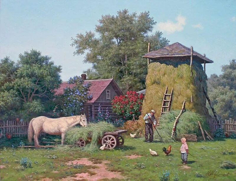 Песня эх деревня деревенька на пригорке три. Песня эх деревня деревенька на пригорке три