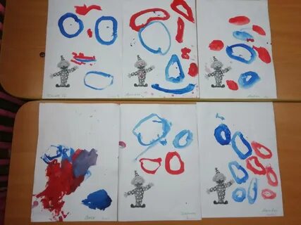 Рисование колечки 2 младшая