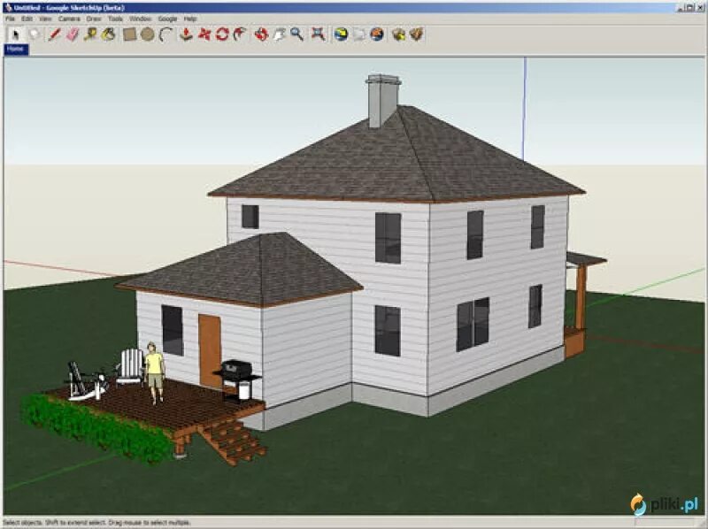 Построй дом приложение. 3д моделирование Sketchup. 3d моделирование Sketchup. Sketchup графический редактор. Дом в Sketchup.