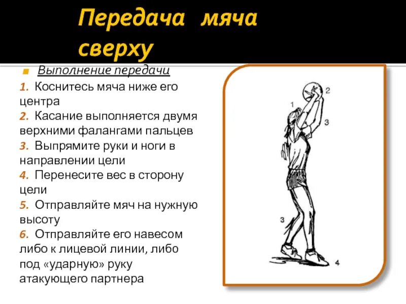 Техника выполнения верхней и нижней передачи. Передача мяча 2 руками сверху в волейболе. Передача двумя руками сверху в волейболе. Техника выполнения передачи мяча сверху двумя руками в волейболе. Техника выполнения верхней передачи в волейболе.