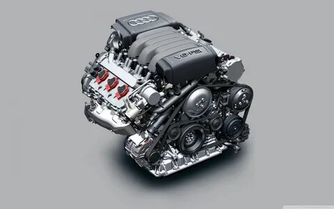 Pobierz bezpłatną tapetę Audi V6 FSI Engine UltraHD.